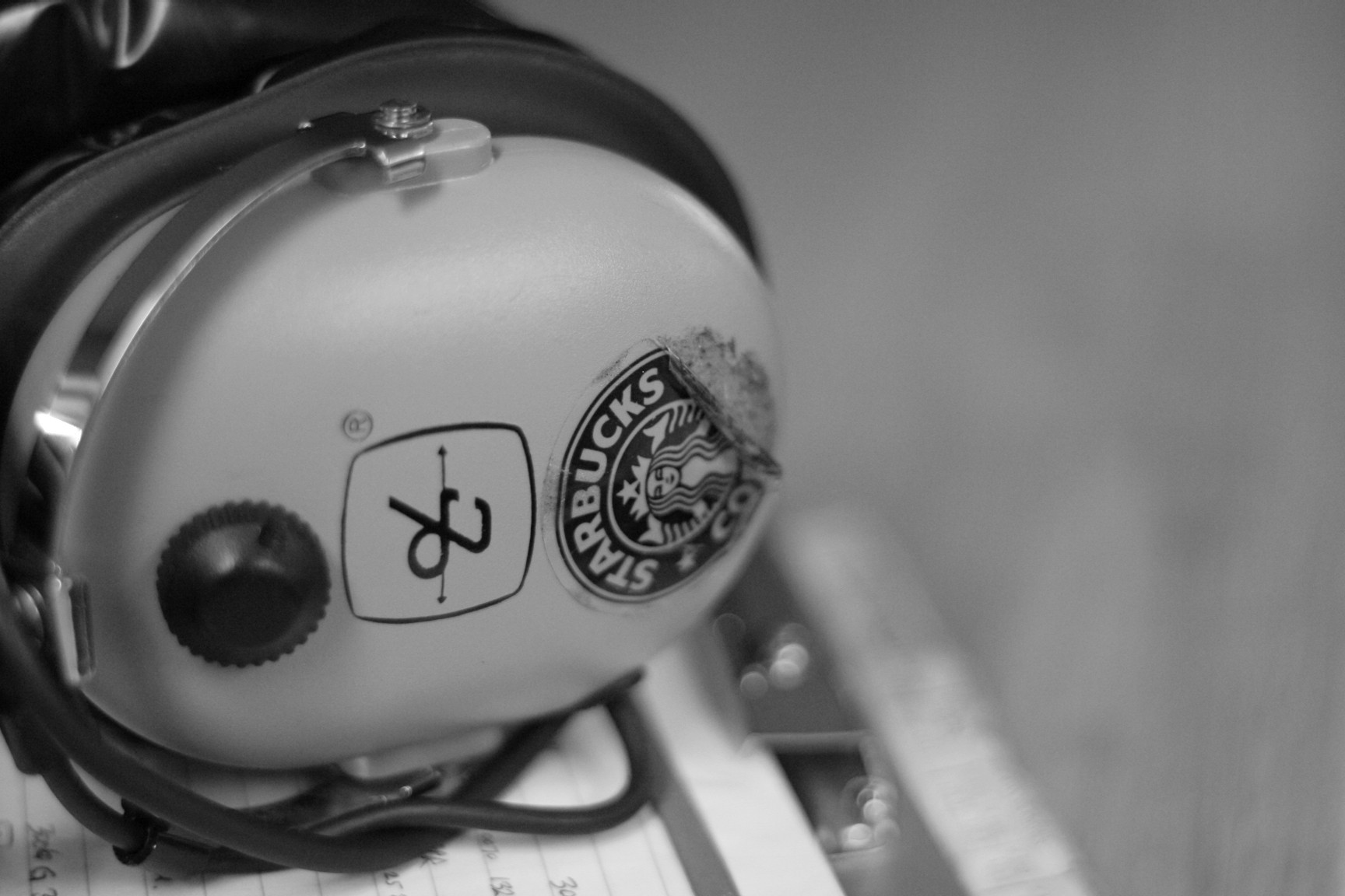 Starbuck Headset.  Phil Craig's photo.  Langley Flying School.